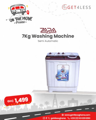 Zara Semi Automatic Washing Machine 7Kg