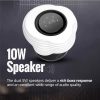 Promate 3-in-1 Cloud Design Wireless Speaker with LED Nightlight With  Digital Clock and Wireless Charger,HomeCloud, Home Appliances And  Accessories, Home Decor