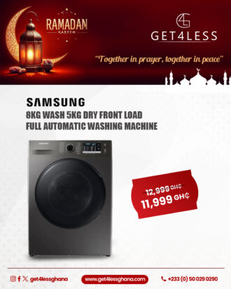 Samsung Front Load Washing Machine 8Kg Wash 5Kg Dry Front Load Full Automatic