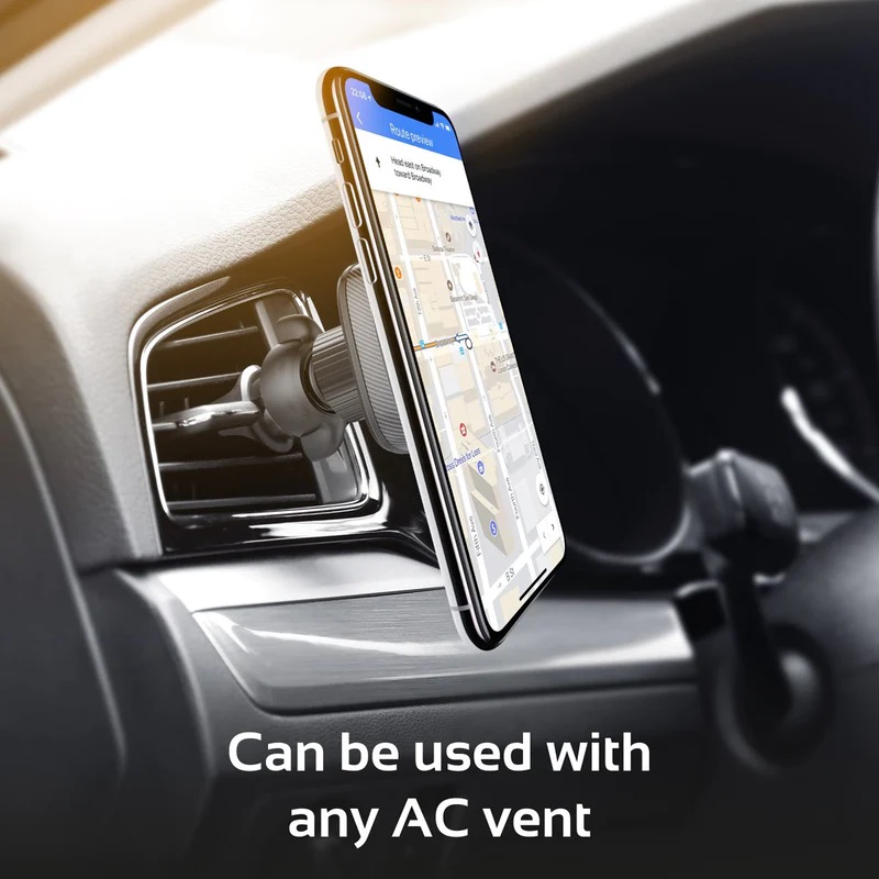 Promate Anti-Slip Magnetic Car AC Vent Smartphone Mount - Get4Less Ghana