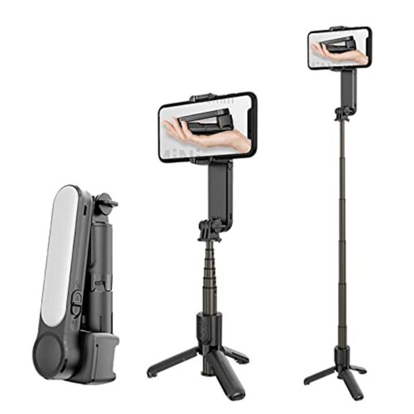 L09 Gimbal Stabilizer Selfie Stick Tripod - Image 2