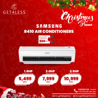 Samsung AC 1.5 HP R410 White with GHC 500 Gift Voucher