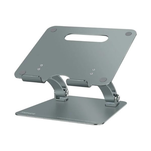 Promate Ergonomic Multi-Level Aluminum Laptop Stand for Laptops up to 16"