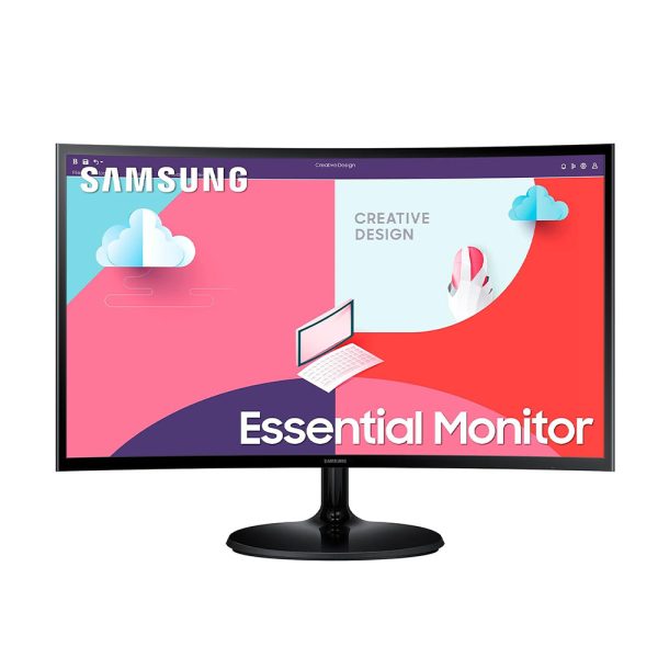 Samsung Mainstream Monitor 24" LS24C360 Curved FHD/VA Panel/1800R/Eye-Saver/HDMI - Image 4