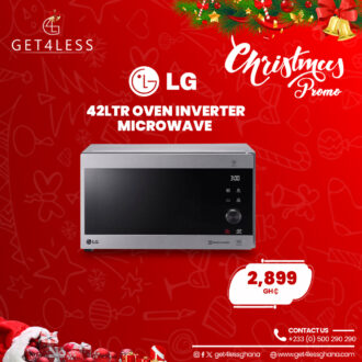 LG Microwave 42 ltrs Oven Inverter Silver