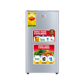 Zara Table Top Fridge Single Door 80 Ltrs Silver