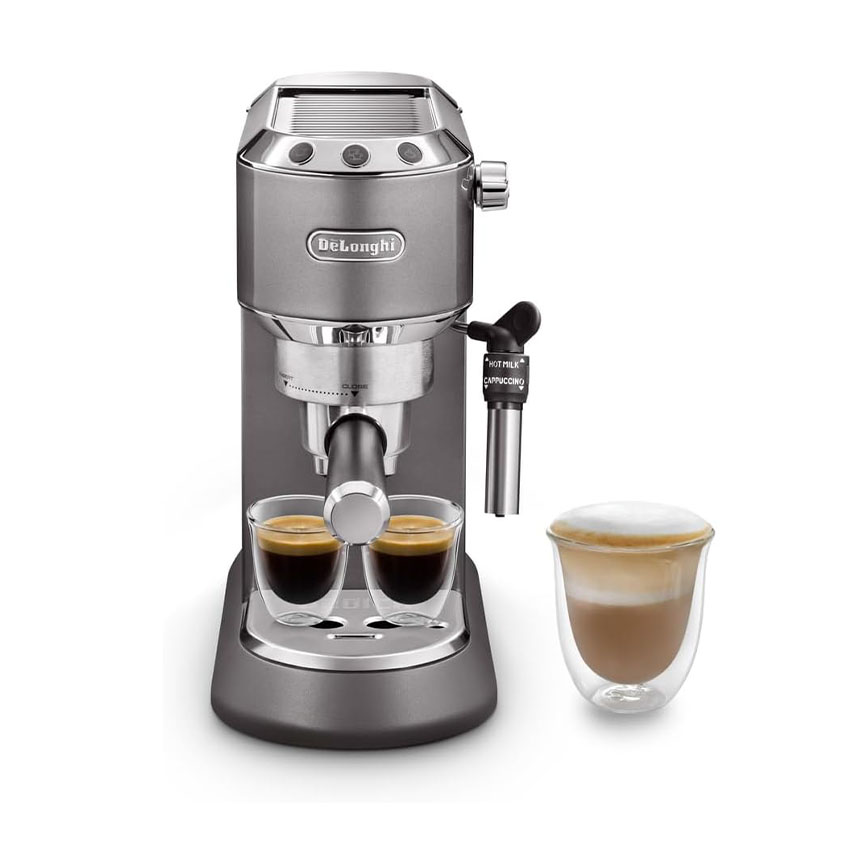 DeLonghi Coffee Maker Silver Coffee Tamper and Milk Jug - Get4Less Ghana