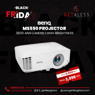 BenQ Projector MS550 3600 Ansi Lumens High Brightness
