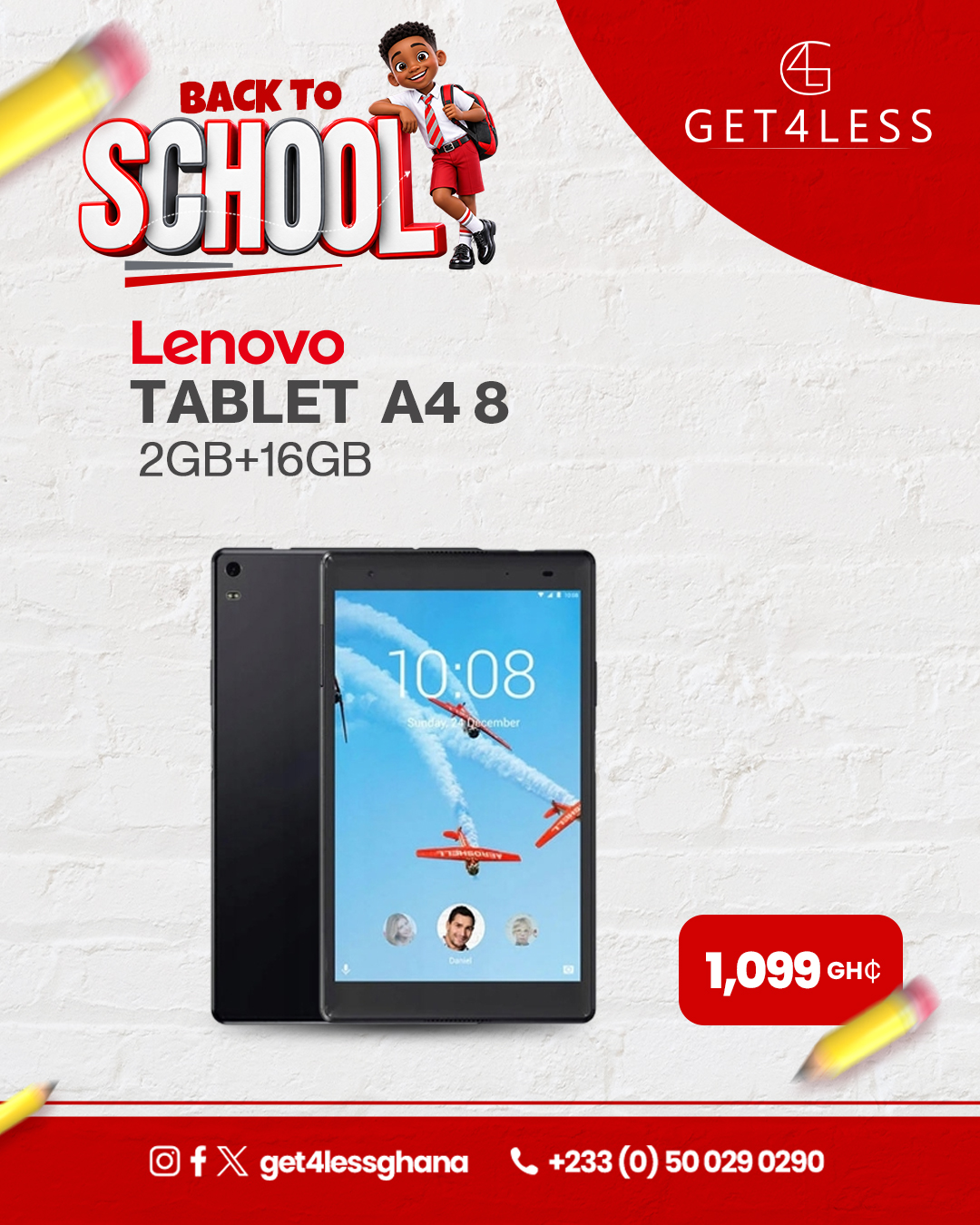 Lenovo Tab 4 8 2GB RAM 16GB Storage
