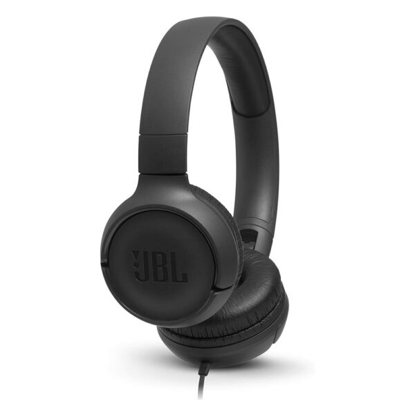 JBL T500 Over Ear Wired Headphone Black - Image 4