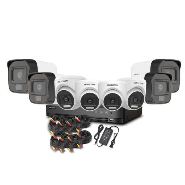 Hikvision 8CH Kit ColourVu Light HD Surveillance Kit