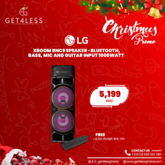 LG RNC9 XBoom Sound Tower With Free Eldo Pro Power Strip