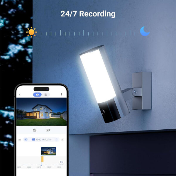 EZVIZ 2K Smart Wall Light Camera - Image 3