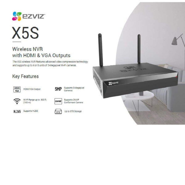 EZVIZ Wireless NVR 8-CH - Image 4