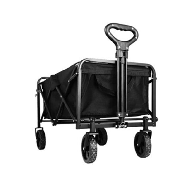 Green Lion Heavy Duty Wagon Cart 150kg Black