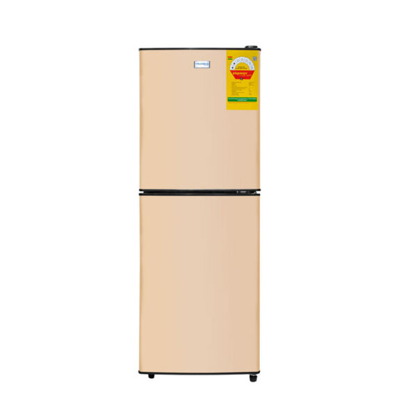 Nasco Fridge Bottom Freezer 136 Ltr Golden