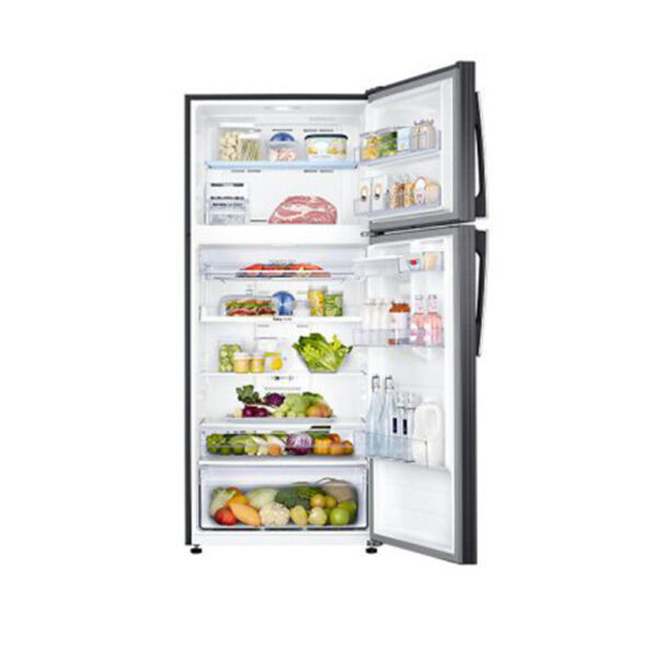 Samsung Fridge Top Freezer 525 ltr Net Water Dispenser Black - Image 2