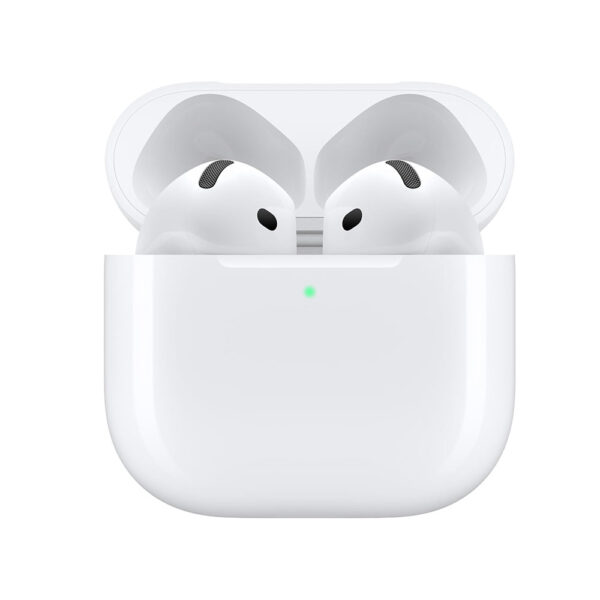 Apple AirPods 4 Wireless Earbuds, Bluetooth Headphones, Personalized Spatial Audio, Sweat and Water Resistant - Image 2