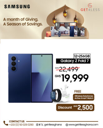 Samsung Galaxy Fold 7 256GB 12GB RAM with free Earphones and Smart Watch