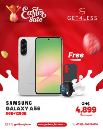 Samsung Galaxy A56 8GB RAM 128GB with Free Cover, Wireless Earbuds and Smart Watch