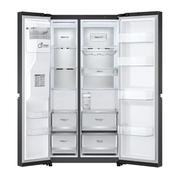 LG Fridge Four Doors 674L Silver Color Water Dispenser - Image 4