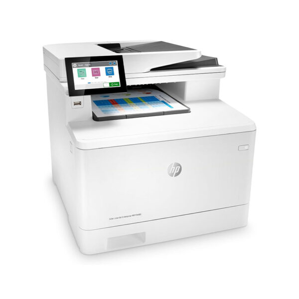 HP LaserJet Enterprise MFP M480f Color, Print, Scan, Copy, Duplex, Fax - Image 2