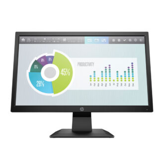 HP P204v Monitor 19.5 inches HD+ Led Black