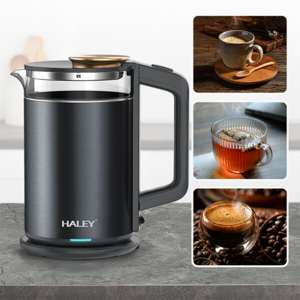 Haley Kettle 2.0 Ltr Black - Image 2