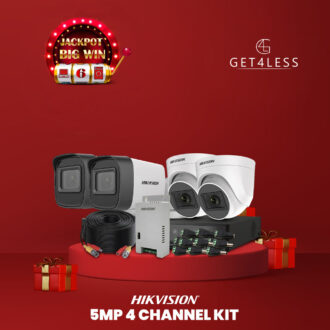 Hikvision 5MP 4 Channel Kit