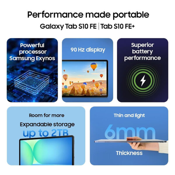 Samsung Galaxy Tab S10 FE Plus 256GB 12GB RAM - Image 3