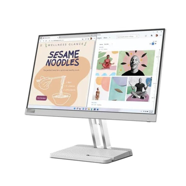 Lenovo L22E-40 Monitor 21.45 Inches FHD WLED Cloud Grey - Image 2