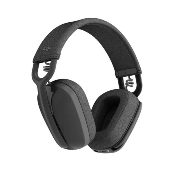 Logitech Zone Vibe 100 Wireless Headset Graphite - Image 3