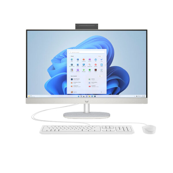 HP All In One 27 Core i7 1355U 8GB RAM DDR4 512GB M.2 NVMe SSD Intel Iris Xe Graphics 27 Inch FHD Touch