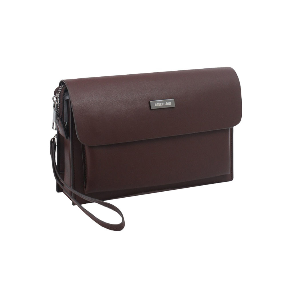 Green Lion Mara Clutch Bag - Black - Image 3