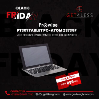 Prowise 10.1 Inch Tablet PC PT301 Intel Atom Z3735F 2GB 32GB Storage Including Case and Keyboard