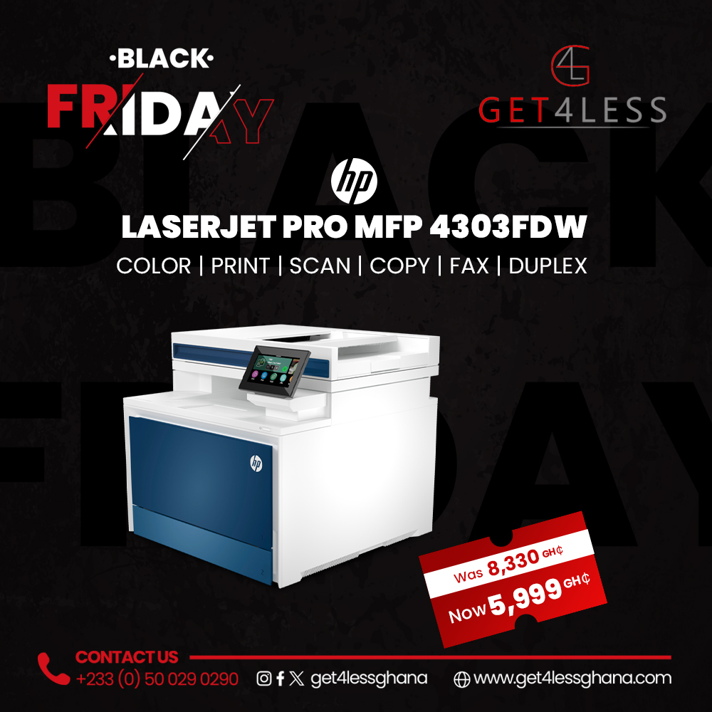 HP LaserJet M4303FDW Print, Fax, Copy, Scan, Duplex and Wireless