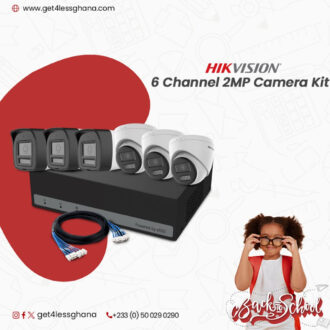 Hikvision 6 Channel 2 MP Camera Kit
