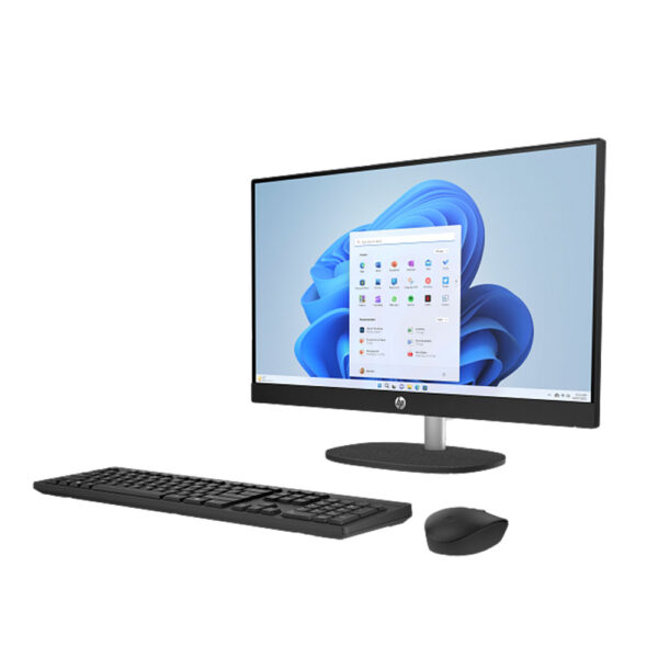 HP All In One 24 Core i7 1355U 16B DDR4 RAM 512GB M.2 NVMe SSD 23.8 Inches FHD Touch Black - Image 2