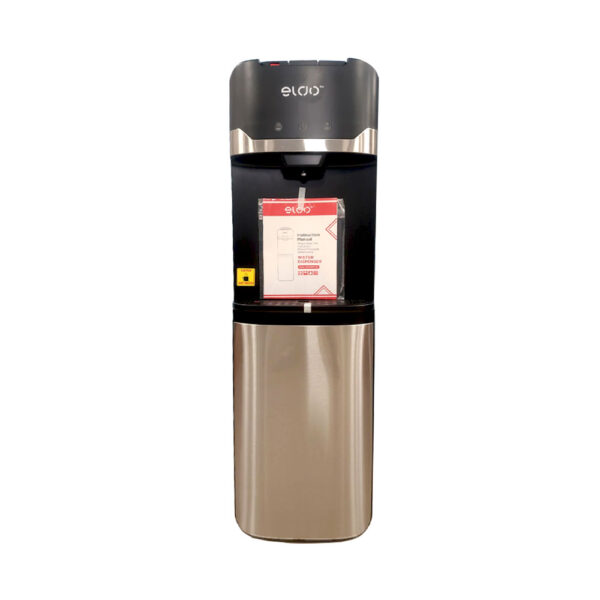 Eldo Water Dispenser e load 2 Taps Black Silver