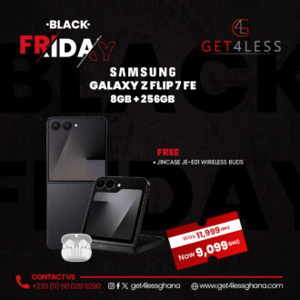 Samsung Galaxy Z Flip 7 FE 256GB 8GB RAM With Free Jincase JE-E01 Wireless Buds