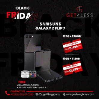 Samsung Galaxy Z Flip 7 256GB 12GB RAM With Free Speaker Fussion FM Radio and Jincase Wireless Buds