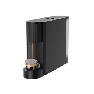 LePresso 20 Bar Coffee Machine with 500ml Water Capacity and Cupsule Storage - Black