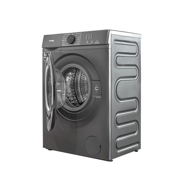 Nasco Washing Machine 8Kg Front Load Full Automatic Silver - Image 2