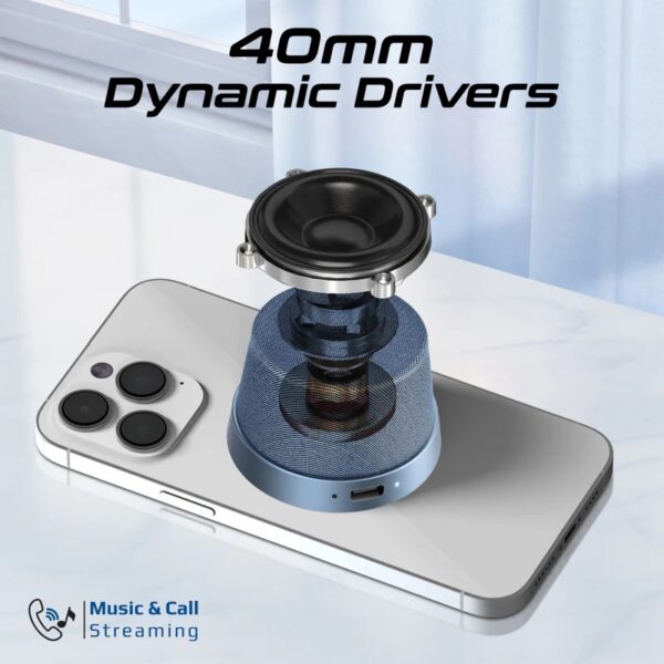 Promate 3W Mini Bluetooth Speaker with Magnetic Base 10hrs Playtime - Image 3