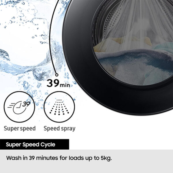 Samsung Washing Machine 10kg Front Load Full Automatic - Image 4