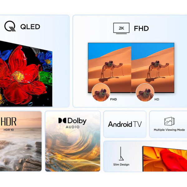 TCL TV 50 Smart Satellite Android FHD QLED - Image 3