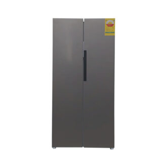 Zara Fridge Side By Side 380 Litres Net Silver