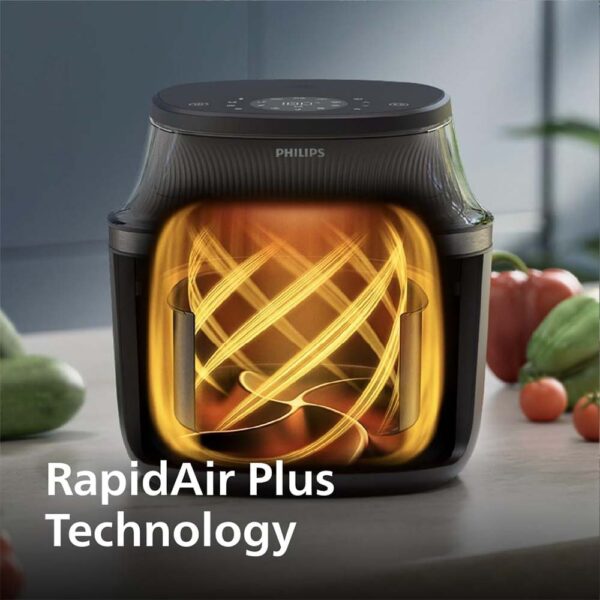 Philips Airfryer 6.2 Ltr Black - Image 2