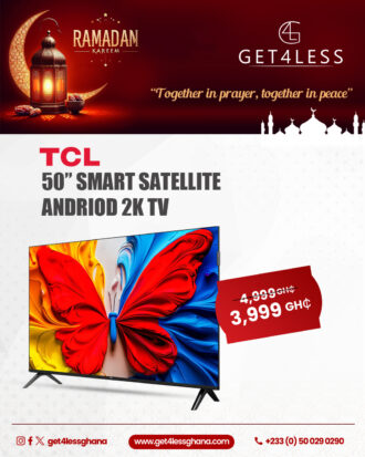 TCL TV 50 Smart Satellite Android FHD QLED