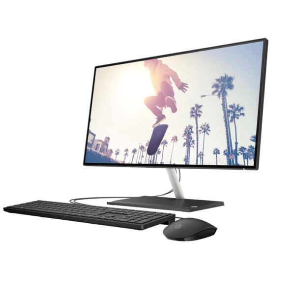Hp All In One 24 Core i7 1255U 8GB DDR4 RAM 512GB SSD 23.8 Inches FHD Touch Black - Image 2